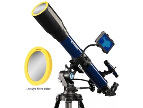 Telescópio BRESSER Skylux 70/700 com adaptador para Telemóvel