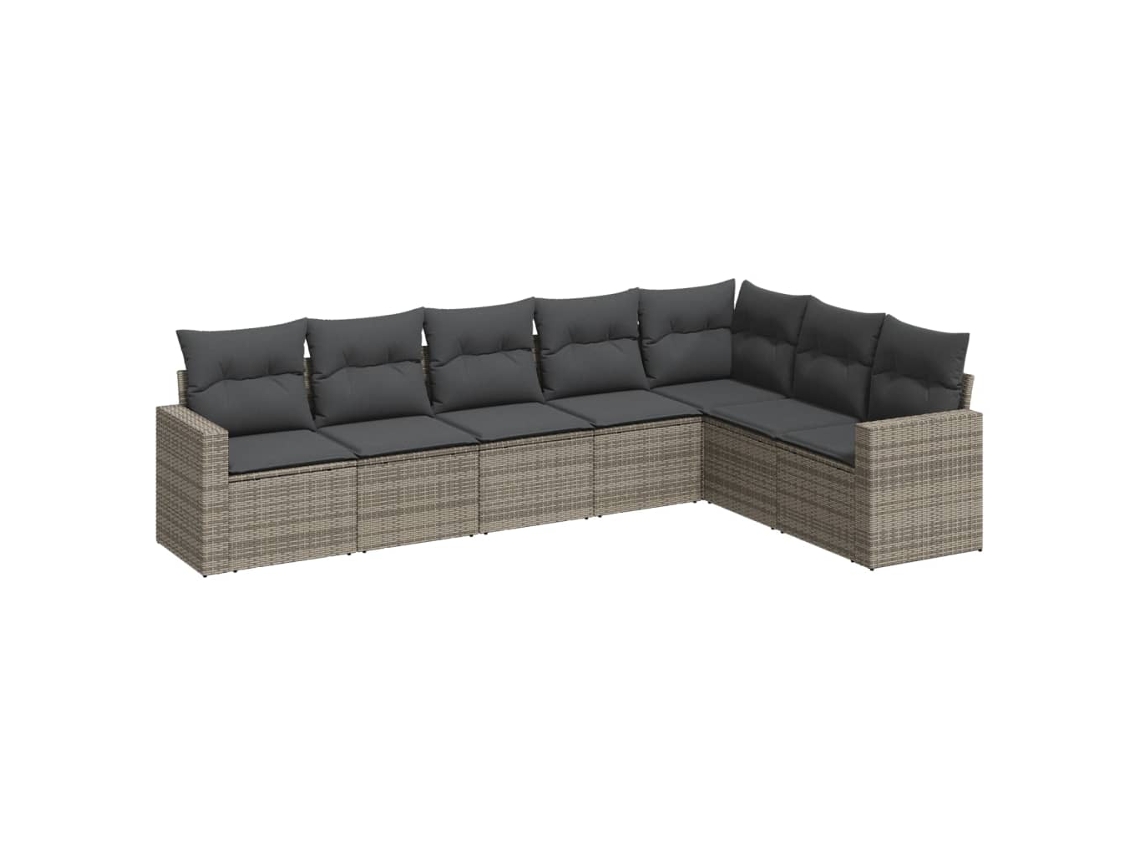 Garden Sofa Set, Garden Sofa Sets Vidaxl Cinzeto Rattan / Vime (n/a)