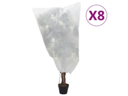 Vidaxl Coberturas Para Plantas Com Cordão 8 Pcs 70 G/m² 0,8x1 M