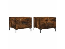 Coffee Table, Coffee Tables Vidaxl Marrom Madeira Processada (n/a)