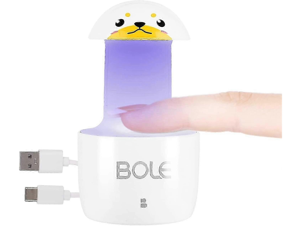 Lâmpada Uv Para Unhas, Mini Secador Portátil De Esmaltes De 5w Para Esmaltes Em Gel, Lâmpadas Led Uv Usb Para Gel Ly Ebike