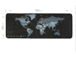 Apoio De Rato Para Jogos Grande Tapete De Rato Gigante Com Mapa Múndi Entalhado Para Computador