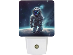 Led Night Light Branca Quente Quarto, Banheiro, Cozinha, Corredor, Escadas, 11, 5x 7, 5x 5cm, Jj0523003