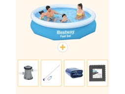 Bestway Piscina Bestway Fast Set Redonda - 305x66 Cm - 5-peças S217