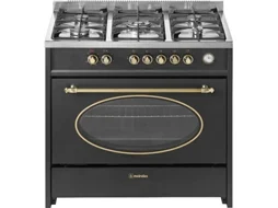 Fogão MEIRELES E 914 BL (121 L - Gás Natural - Preto)