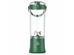 Liquidificadora Portátil Elétrica Multifunções, Copo Para Sumo Verde, Modelo A9-2.0