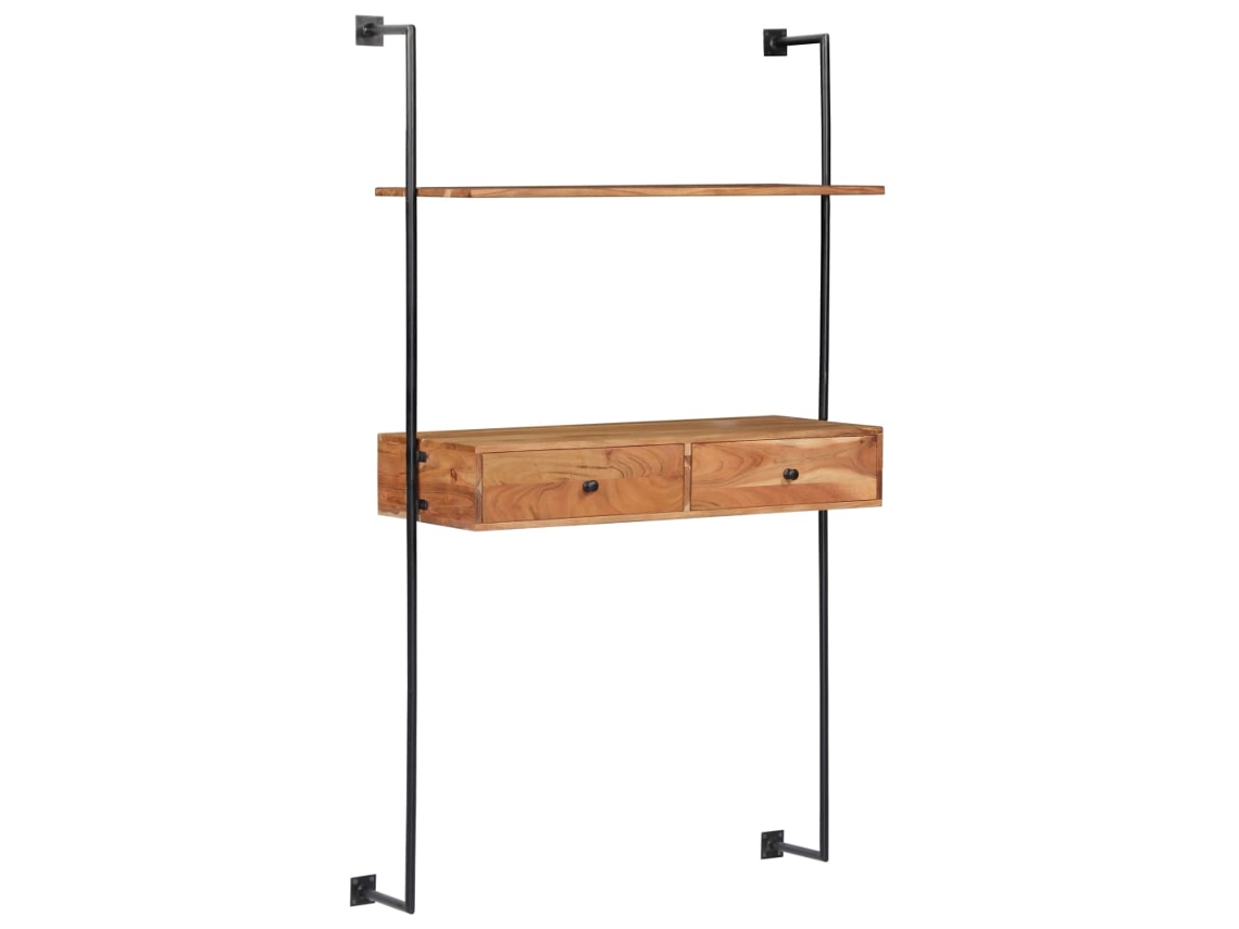 Wall Desk, Wall Desks Vidaxl Marrom Madeira