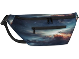 Bolsa de Ombro Grande Unissex Tropicallife com Estampa de Nebulosa Espacial 38 X 25 9 X 19 Cm Impermeável Esta