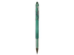 Caneta Gel Metálica PENTEL Slicci Com Tampa Verde 1 Peça