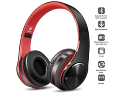 Headset Bluetooth Over ear B3 Vermelho STELASPLEN