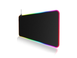 2026 mouse Pad Gamer Rgb, Tapete para Mouse XXL 800x300x4mm, 10 Efeitos de Luz Pré definidos