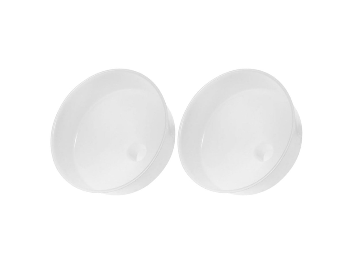Funil Reutilizável Para Líquidos E Óleo, 2 Unidades, Plástico Branco, Funil Doméstico De Grande Diâmetro Para Bar E