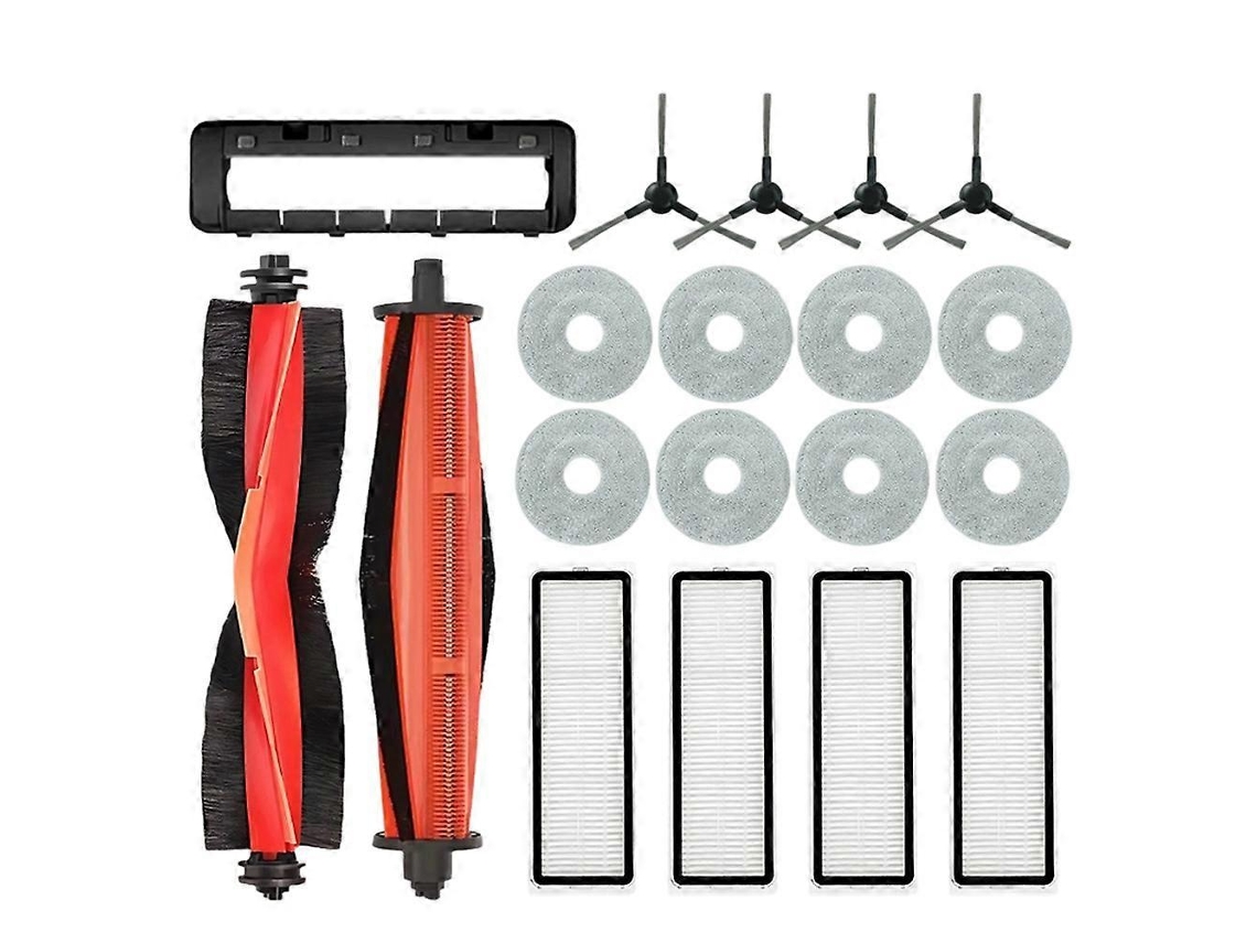 Escova Lateral Xiaomi S20, Compatível Com Peças S20 Plus S20+ B108gl Aspirador Robot Main Kit