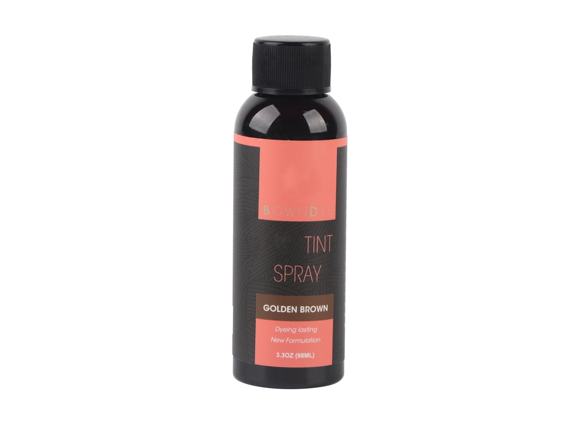 Spray Tinte Para Encaje De Pelucas Portátil 98ml Color Dorado Marrón