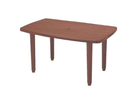 Mesa Rectangular 140x90 Cm Wengue 4022w Garden Life
