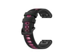 Pulseira De Silicone Compatível Com O Smartwatch Garmin Fenix ​​6s.