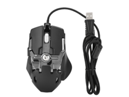 Rato Gaming LAXISCREED 6400dpi Iluminação Rgb