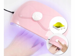 Mini Lâmpada Uv/led De 54w Para Unhas, Esmalte Em Gel