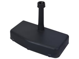 Base parasol mural negra 15 kg