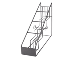 Suporte de Garrafas LAXISCREED Aço Inox 4 Compartimentos