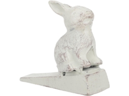 Batente De Porta Em Forma De Coelho, Feito De Folha De Flandres, Com Design Angulado E Humanizado, Acessório Para Redução De Ruído.