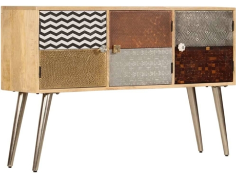 Aparador  Madeira de mangueira maciça (120x30x75 cm)