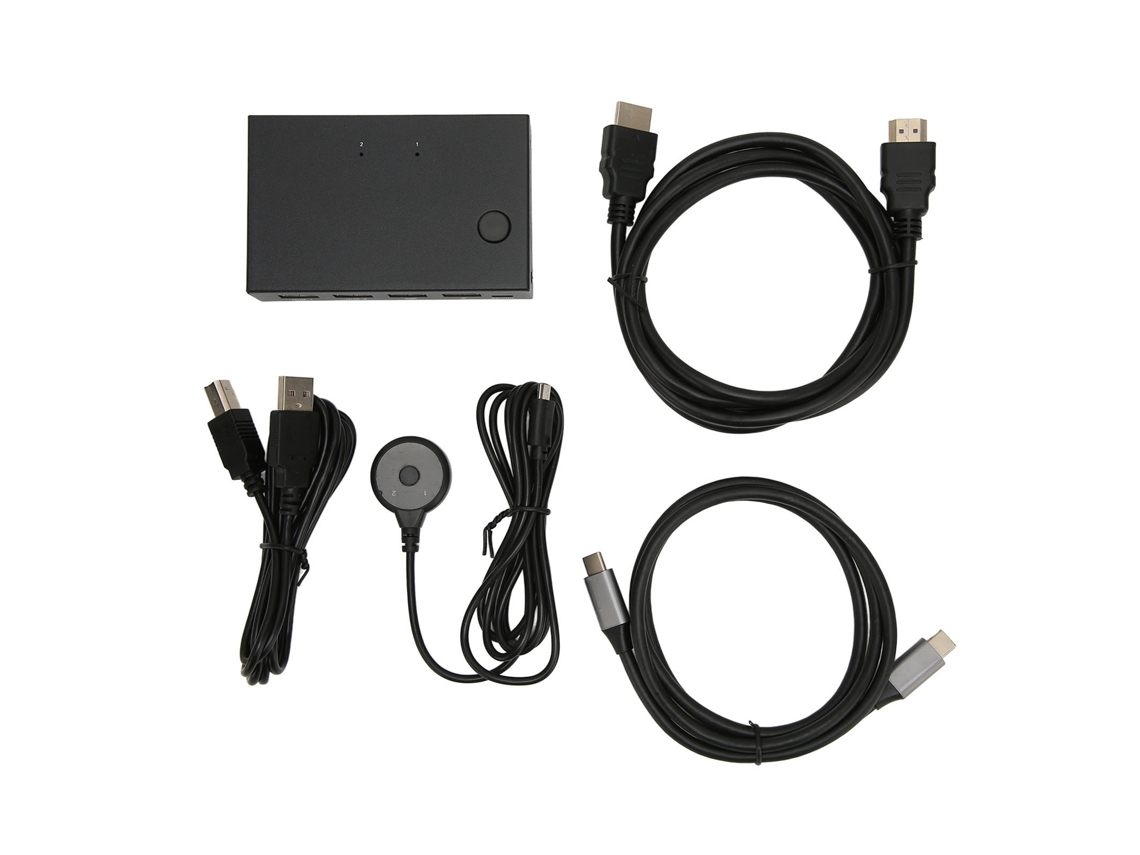 Conmutador Kvm LAXISCREED Type c Hdmi