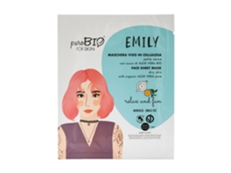 Purobio - Emily Sheet Mask - Pele Seca - Relaxe e Divirta-se 1 unidade