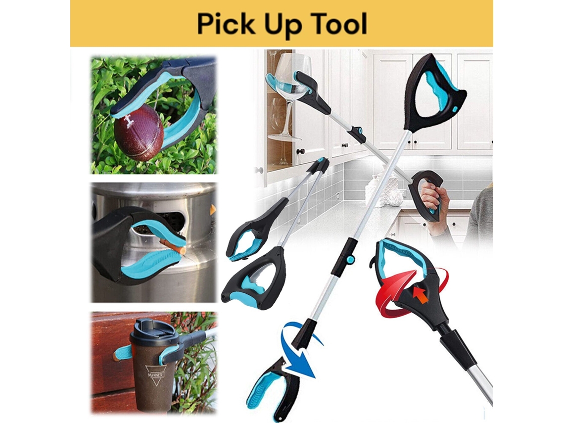 Ferramenta De Coleta Magnética, Pegador, Braço Extensor, Pegador De Mão, Bastão De Lixo Manual SUNNY SPACES