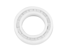 Rolamento De Bola Cerâmico Zro2 6905 Miniatura Branco 25x42x9mm Para Ambientes Severos