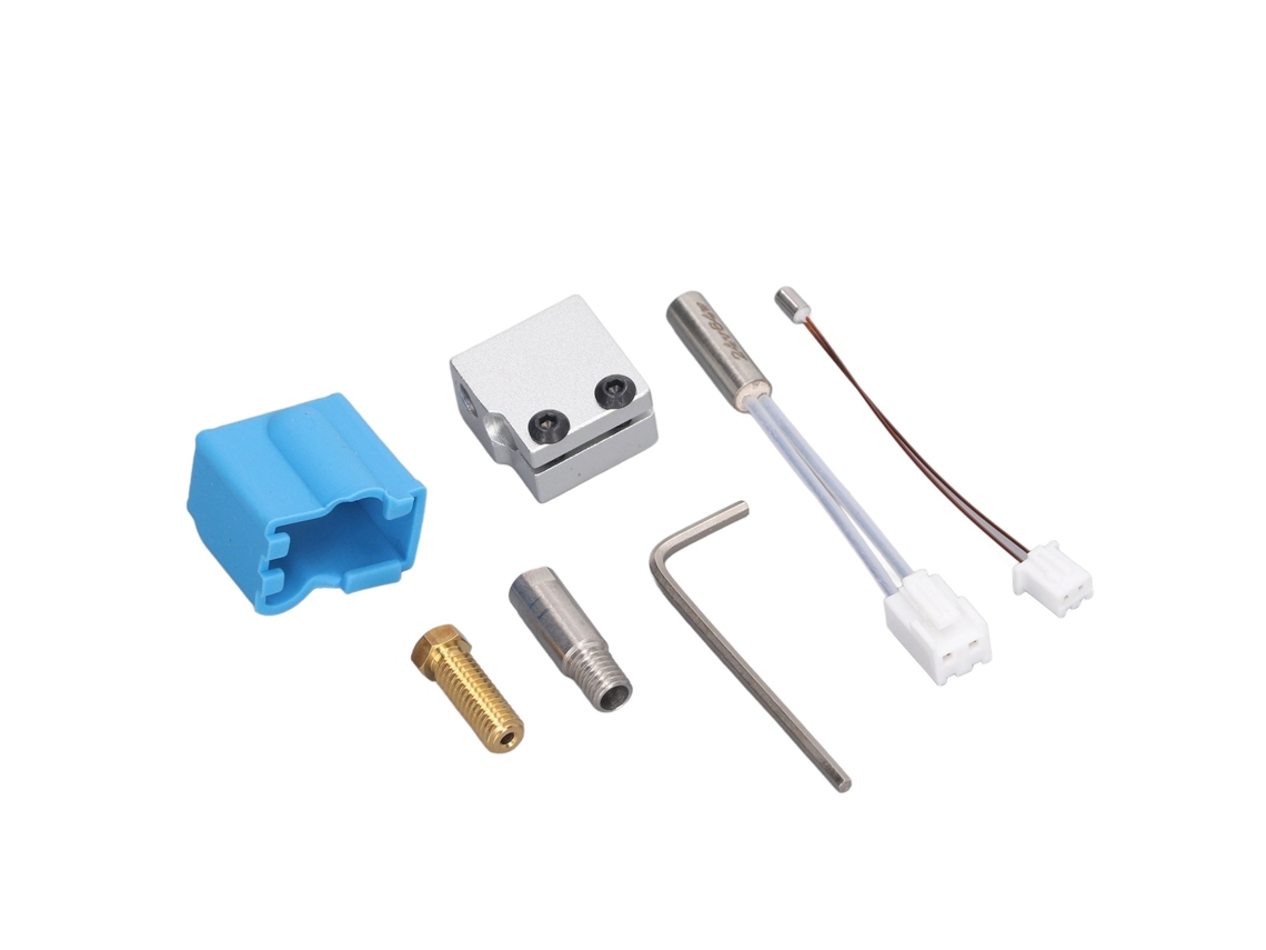 Kit Bico Extruder Hot End 3d Printer Com Tubo De Aquecimento 24v Termistor Para Sidewinder X1 X2