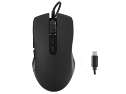 Rato Gamer com Fio LAXISCREED (3200dpi, retroiluminação rgb)