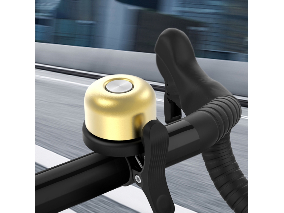 Sino De Cobre Para Bicicleta Ipx5 À Prova D'água Com Sinal Crisp Para Guidão 22.2mm Acessório De Segurança