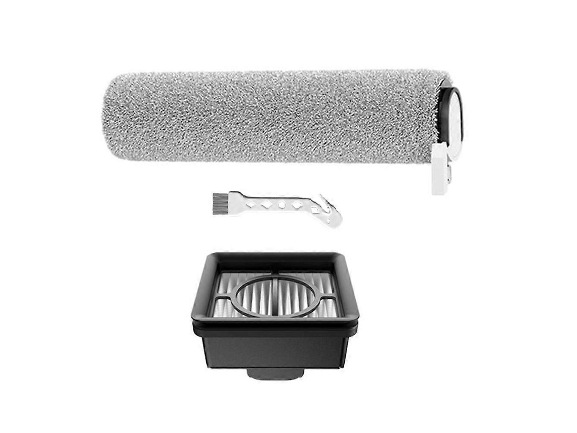 Escova De Rolo E Filtro Para Aspirador De Pó E Água Xiaomi Truclean W20 / 2c / 4c / 2 Lite Com Escova De Limpeza._glo