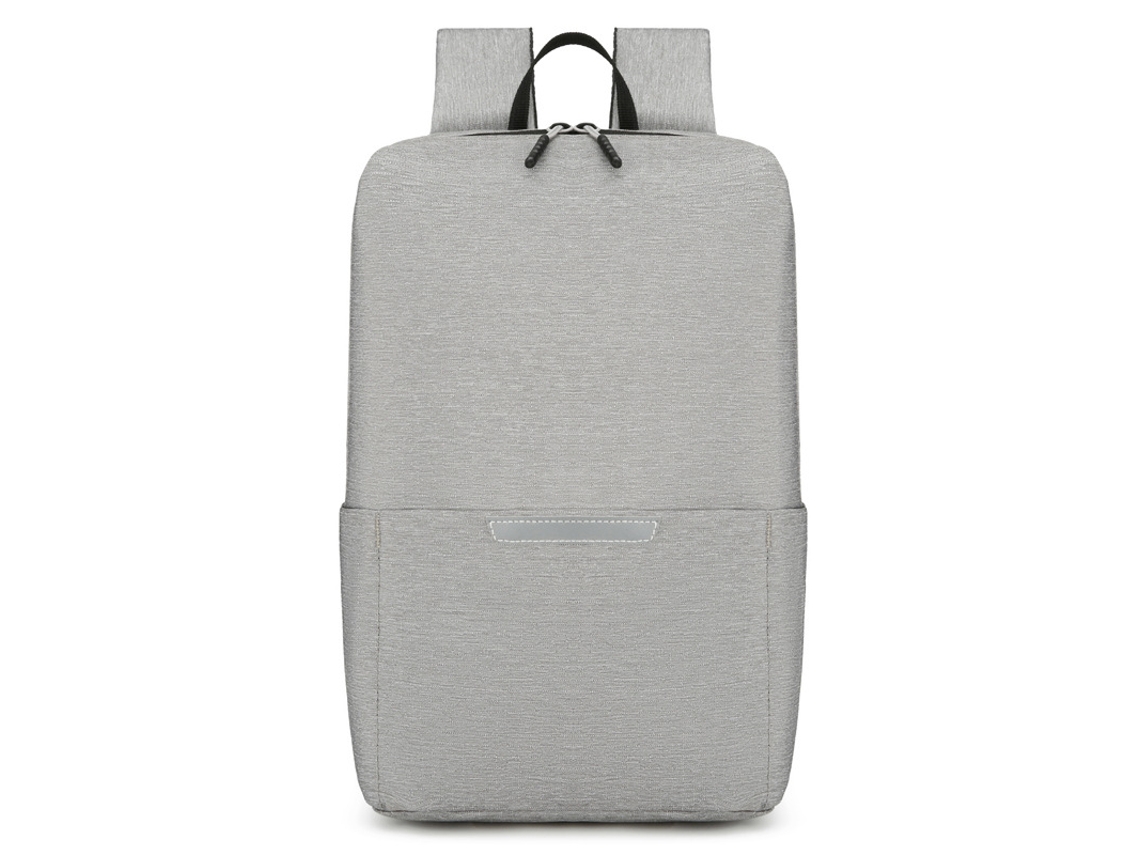 Bolsa Para Laptop Com Faixas Refletivas Em Cinza Claro Brilvibera