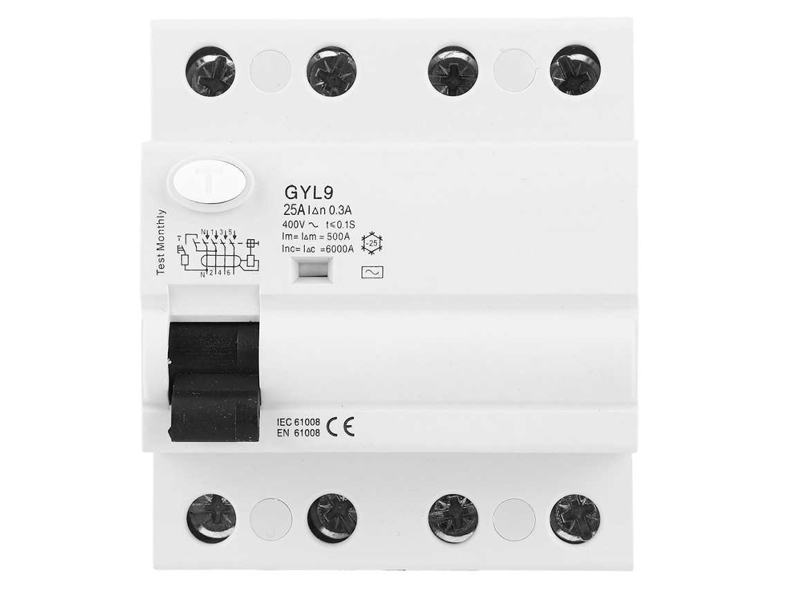 Interruptor de Circuito Pequeno 4p 50a 6000a para Sistema Solar Pv Dc1000v com MARCA