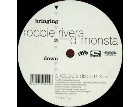 Vinil Bringing It Down Promo