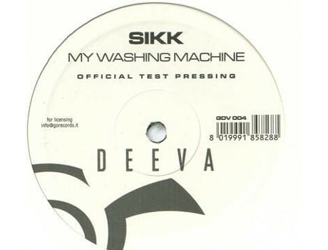Vinil My Washing Machine Go Deeva Records