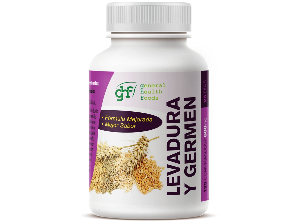 Germe de Levedura 600 Mg 125 Comprimidos GHF