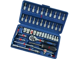 Chave De 46 Em 1 1/4" Para Ideal Domésticas E Uso Fácil Com Soquetes.