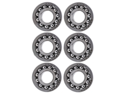 Laxiscreed Rolamentos De Esferas De Contato Radial De Dupla Fila Autoalinhantes Para Maior Durabilidade