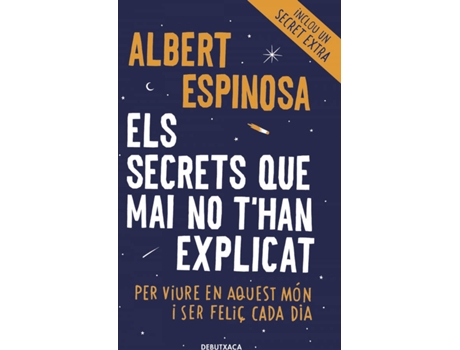 Livro Els Secrets Que Mai No THan Explicat de Albert Espinosa (Catalão)