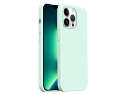 Capa De Silicone Líquido Ultra Fina Para Iphone 13 Pro - Cobertura Total - Magsafe