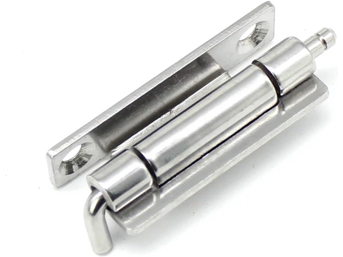 Dobradiça Oculta Para Portas De Armários Industriais, Com Ângulo Reto E Removível, 1 Peça Cl275-2 304-3mm