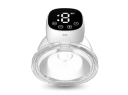 Bomba de Extração de Leite Portátil 101 Branca Sem Fio Tela Led Toque Silenciosa Bpa Free YANYXR