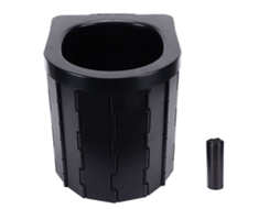 Vaso Sanitário Colapsível Primerox para Carro, Portátil, 300kg