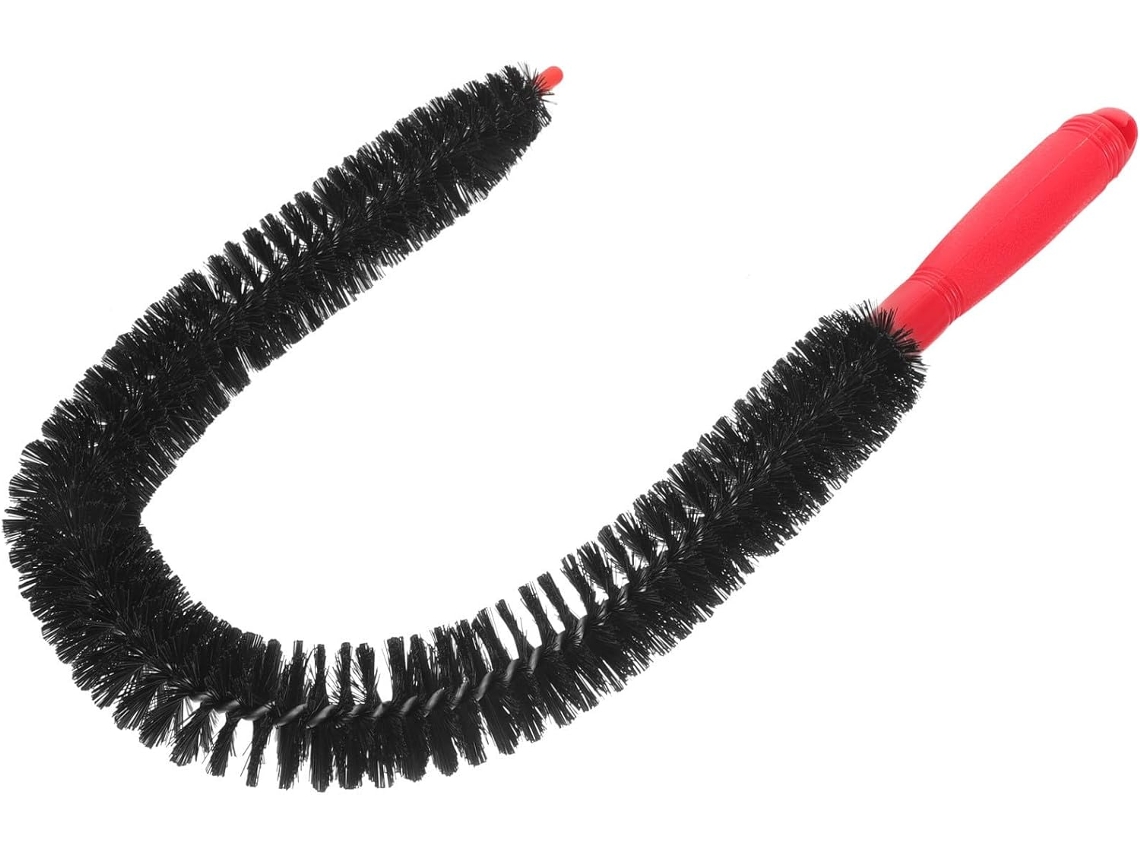 Escova De Limpeza Flexível Com Cabo Confortável, Estilo Verão E Nylon Durável Para Serpentinas De Geladeira Secadoras