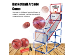 2026zentro-jogo De Arcade De Basquete Indoor/outdoor Com 2 Bolas E Inflador Para Crianças