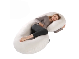 Almofada De Maternidade Em Formato C De 140x70 Cm Para Todo O Corpo