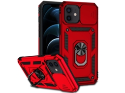 Capa Para Iphone 12 - Suporte Deslizante Para Câmera